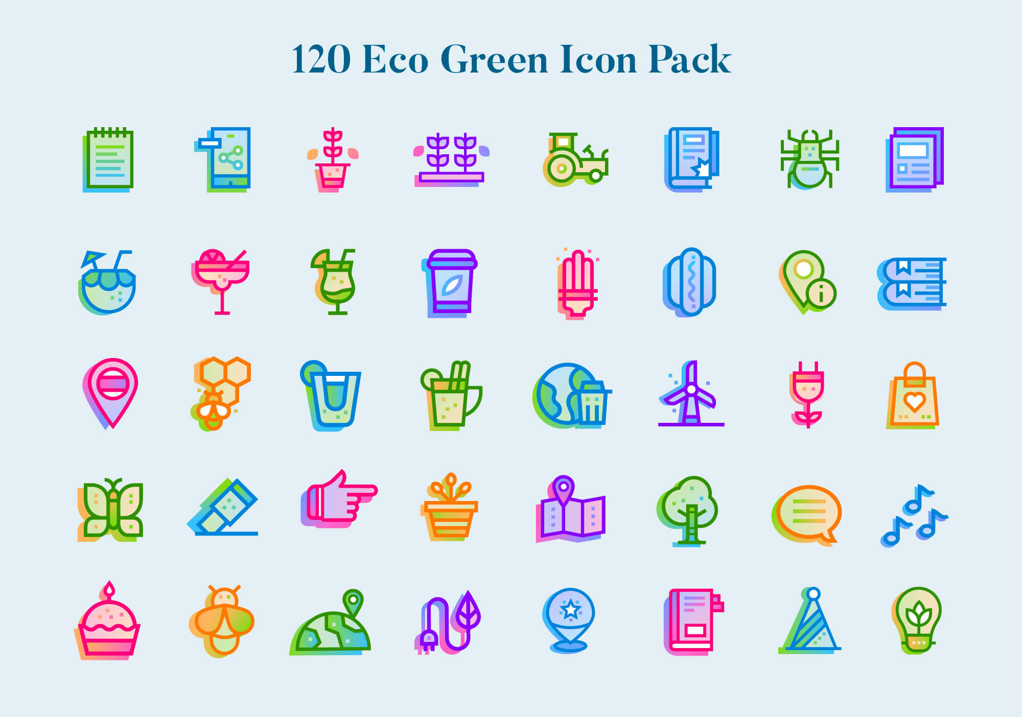 120-gradient-line-icons-for-eco-environment-green-by-busy-bear-creative-agency